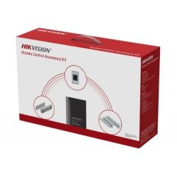 KIT HIKVISION 12 Vcd 2 A Botón, Chapa 600lbs
