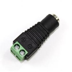 Conector Hembra 12V DC - Tornillo, Iflux