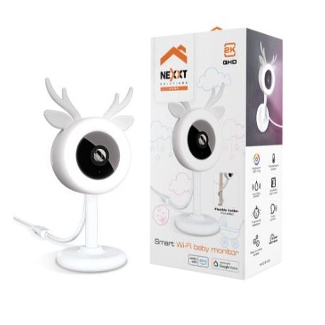 Cámara interior para bebés 2K - Smart Wi-Fi