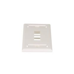 Placa frontal Panduit NetKey de 2 puertos
