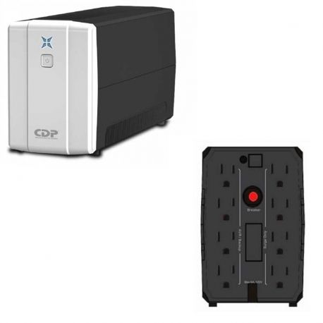 PS CDP 1000VA/500W 8 TOMA R-UPR1008
