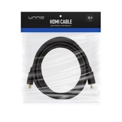 CABLE UNNO TEKNO HDMI 7.5M /25FT