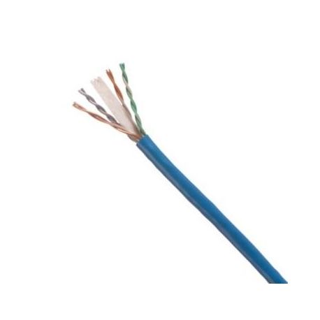 CAJA CABLE NK 305M CAT6 UTP 24AWGCM AZUL