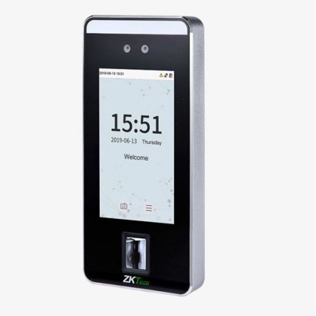 Terminal Zkteco de reconocimiento facial touch 5