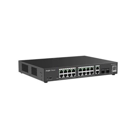 SWITCH RUIJIE-REYEE 20 PUERTOS 16P POE+ GIGABIT 2R
