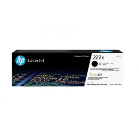 Toner de toner HP - 222X - Negro W2220X