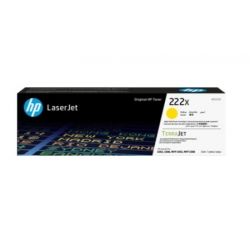 Toner de toner HP - 222X - Amarillo W2222X