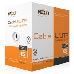 Cable UTP Cat6 Azul Nexxt 4P 24AWG CM 305m