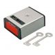 BOTON DE PANICO METALICO NC CON LLAVE SS-077Q