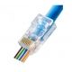 Terminal RJ45 plug CAT6A Blindado