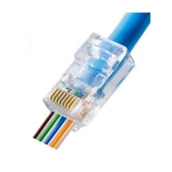 Terminal RJ45 plug CAT6A Blindado