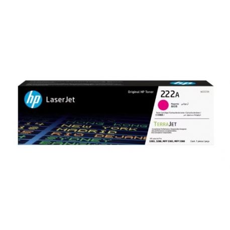 Cartucho de tóner Magenta HP 222A ORIGINAL