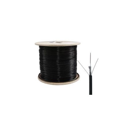 CABLE DE FIBRA ÓPTICA 4 HILOS MONOMODO G652D 9MM