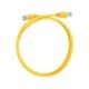 PATCH CORD UTP CAT 6 4PR 24AWG AMARILLO 7FT
