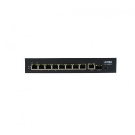 Switch 8 GE PoE++ / 1GE + 1SFP uplink, AF/AT/BT