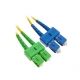Patch Cord SC/APC -SC/UPC Monomodo Duplex 3M LSZH