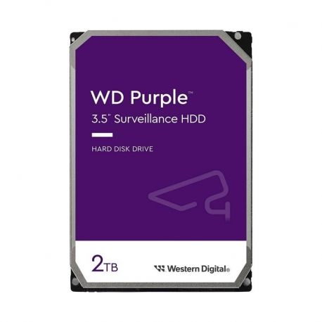 WD Purple Surveillance WD23PURZ - Disco duro - 2 T