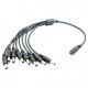 Splitter DC, 1 hembra - 8 machos - Iflux