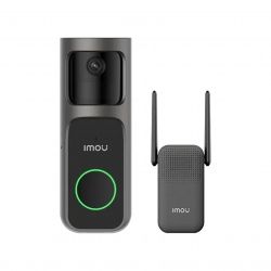 KIT IMOU TIMBRE WIFI 2S CAMARA 3MP VIDEO 2K AUDIO