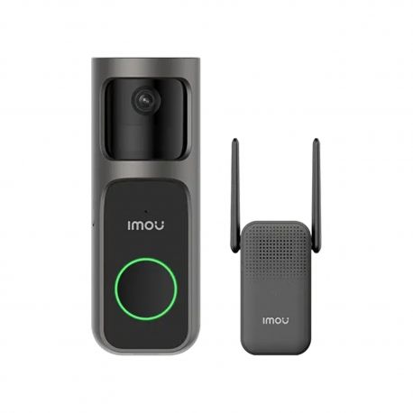 KIT IMOU TIMBRE WIFI 2S CAMARA 3MP VIDEO 2K AUDIO