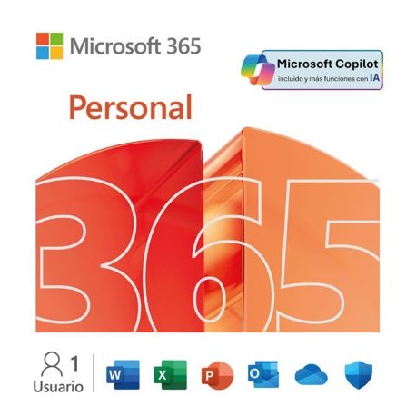 Licencia Microsoft 365 - Personal 12 meses