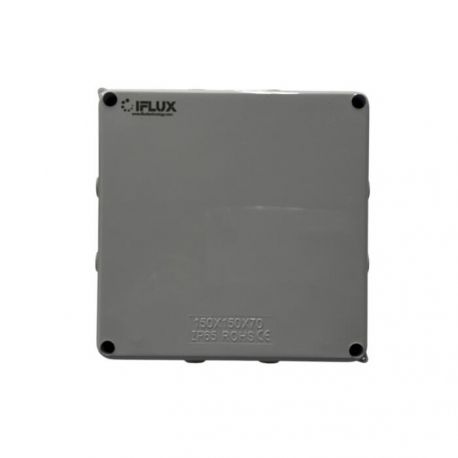 Caja Plexo 150x150x70 mm IP55 IK08 IFLUX