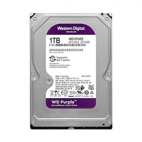 HD INTERNO 1TB 3.5 WD PURPLE WD11PURZ
