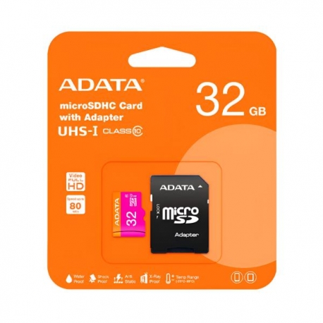 MEMORIA MICRO SD 32GB CLASE 10 ADATA