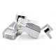 Terminal RJ45 plug CAT6A Blindado EASY