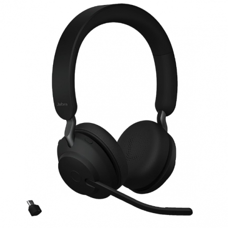 HEADSET JABRA EVOLVE2 65 380C MS DUO BK