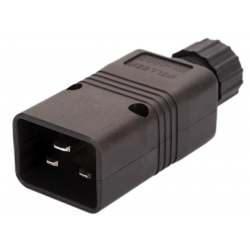 ADAPTADOR DE CORRIENTE IEC 320 C20 250V AC 16A