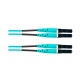 Cable de fibra óptica Opti-Core® de 2, OM4, LC dúp
