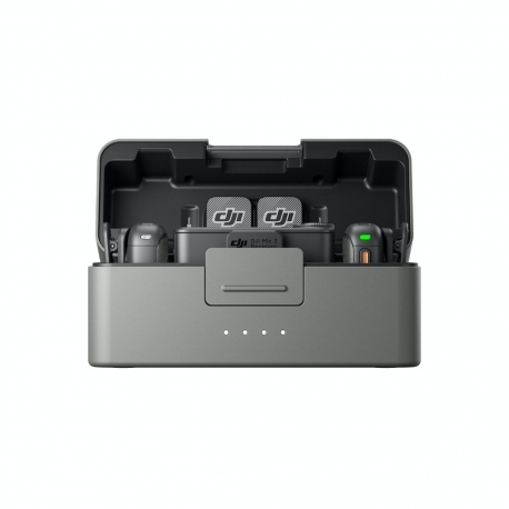 DJI Mic 3 - 2 TX + 1 RX + Estuche de carga