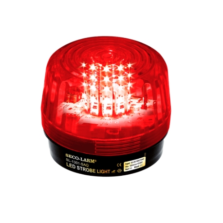 Luz estroboscópica LED color rojo IP65 Seco-Larm