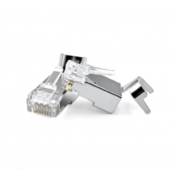 Terminal Lantek RJ45 plug CAT6A Blindado