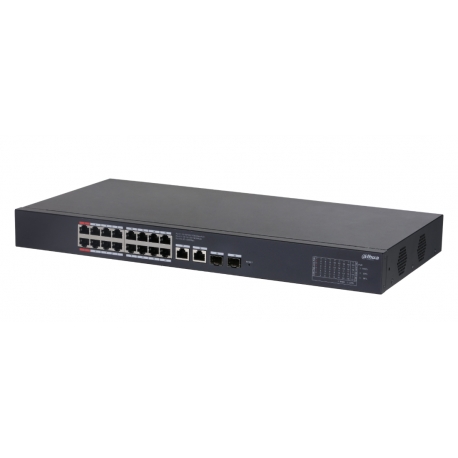 SWITCH CLOUD DAHUA 16 POE GIGA +2 UPLINK COMBO SFP