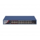 Switch PoE+ No Administrable, 24 Puertos 100 Mbps