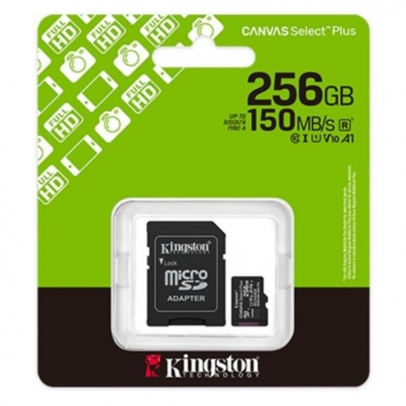 MEMORIA MICRO SDXC 256GB KINGSTON CLASE 10
