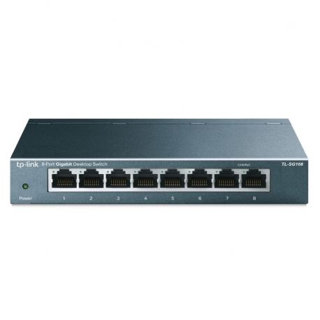 Switch TP-Link 8PTS Gigabit 10/100/1000M/RJ45110V