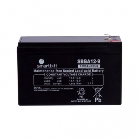 BATERIA SMARTBITT P/UPS 12V 9.0 Ah