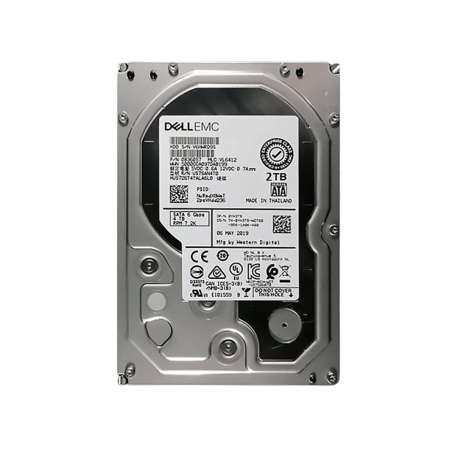 DD 2TB DELL 7.2K RPM SATA 3.5" 6GBPS 512N