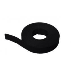 ROLLO DE VELCRO 3MTS NEGRO MARCA TEKLINK