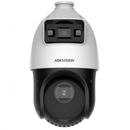 Cámara PTZ 4MP TandemVu 25X con IR 100 m y luz bla