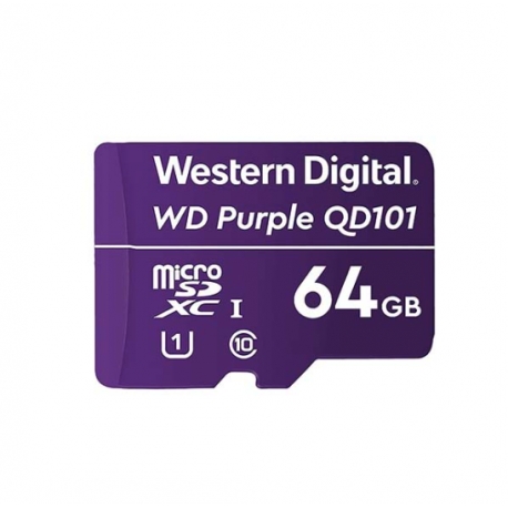 MEMORIA SD WESTERN DIGITAL PURPLE 64GB
