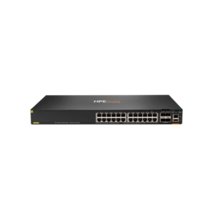 HPE Aruba Networking CX 6300F 24‑port 1GbE Class 4