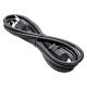 Cable de alimentación de CA (Norteamérica) 125 V/1