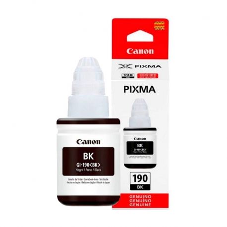 Tanque Tinta Canon Gi 190 Negro original 135Ml