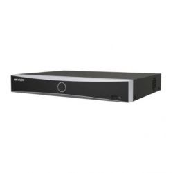 Grabador Hikvision, 8 canales, AcuSense 4K 1U