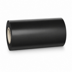 RIBBON PREMIUM BLACK WAX 110MM X 450M