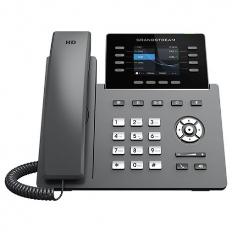 Teléfono IP Grandstream GRP2634 con PoE, WiFi y Bl